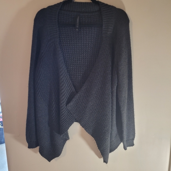 Aeropostale Ribbed Draped Cardigan sweater - Picture 4 of 8